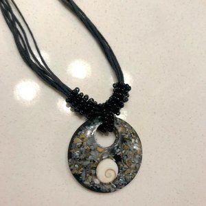 Authentic Indonesian Beach Shell Necklace